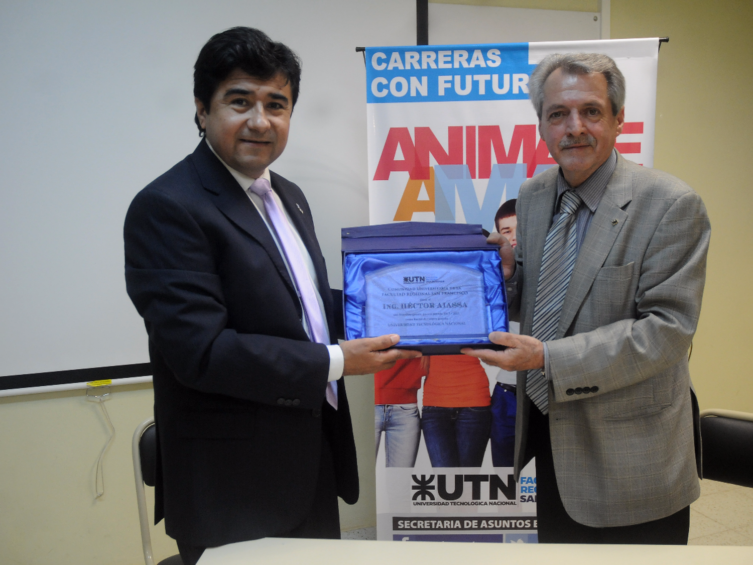 Distinguieron en San Francisco al primer cordobés en llegar a rector de UTN 