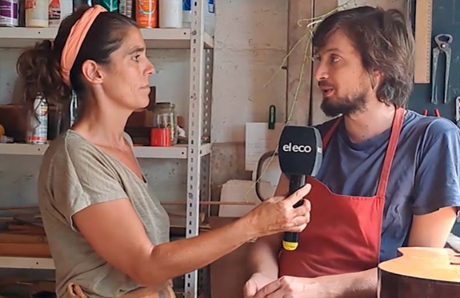 El arte de construir y reparar instrumentos, El Eco en el taller de un luthier