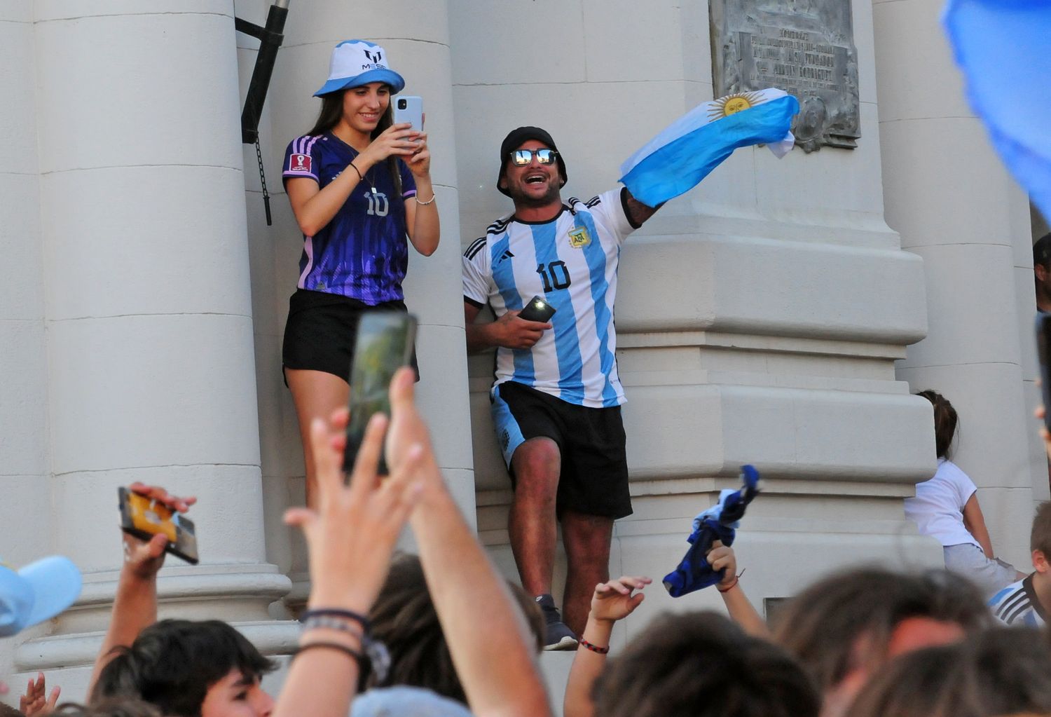 Festejo Argentina-  Australia 03-12-22 - 8