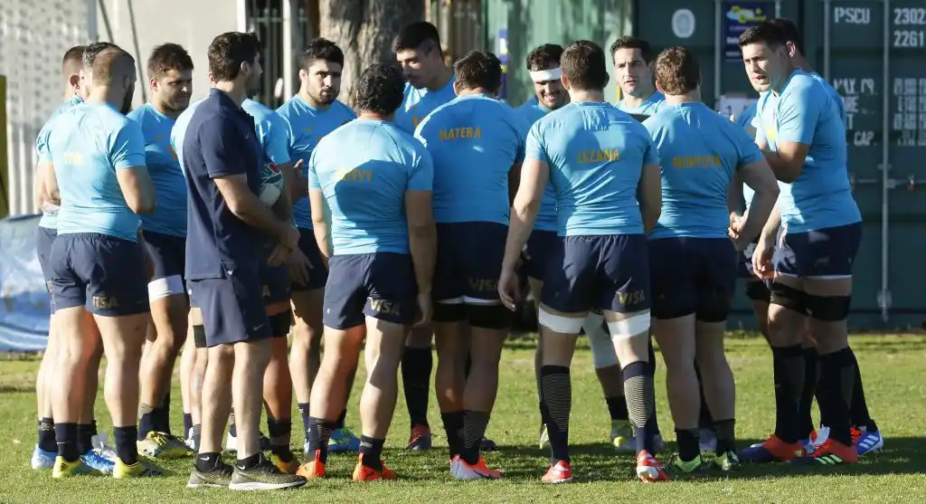 Los Pumas completó su  primer ensayo en Australia
