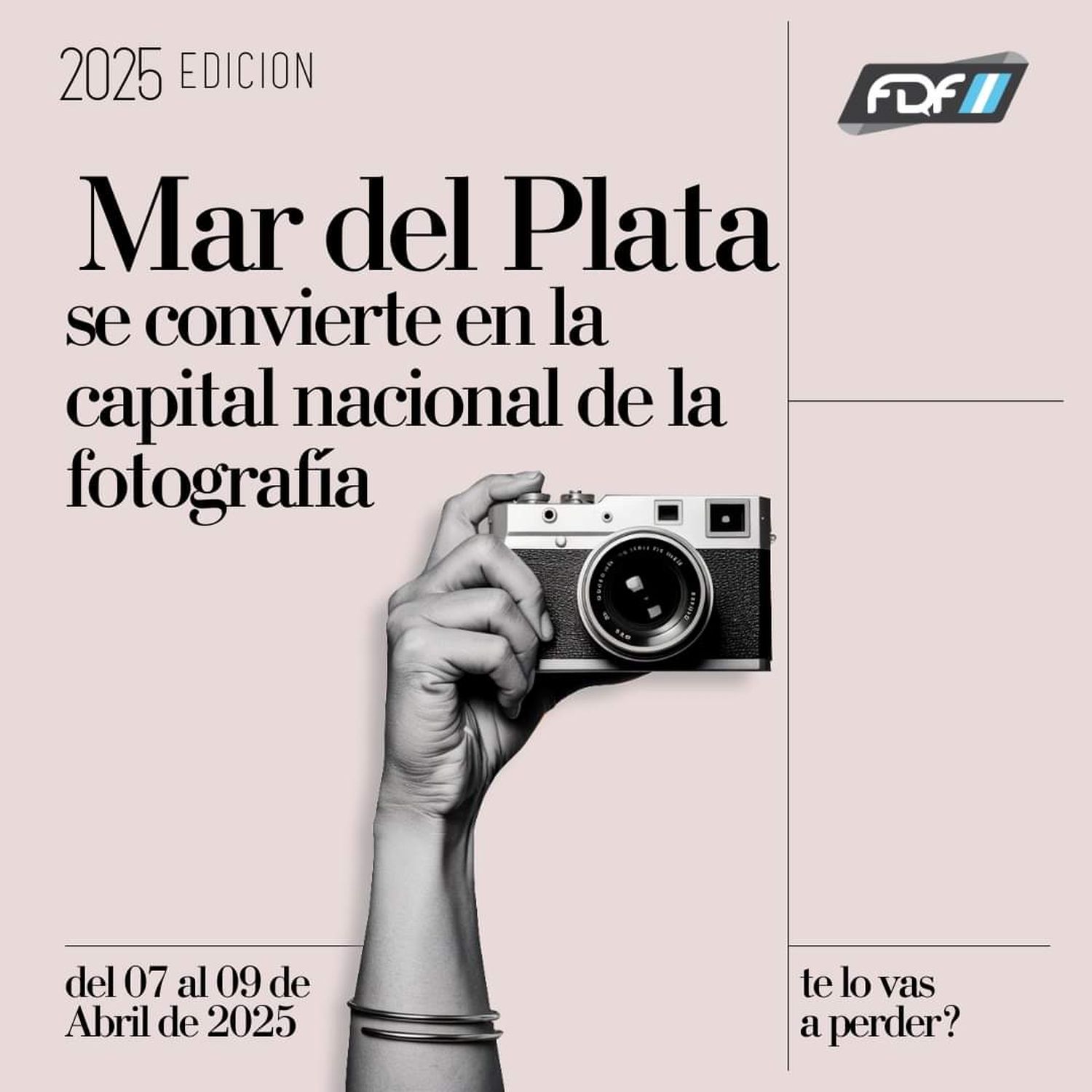 Un encuentro imperdible para fotógrafos en Mar del Plata