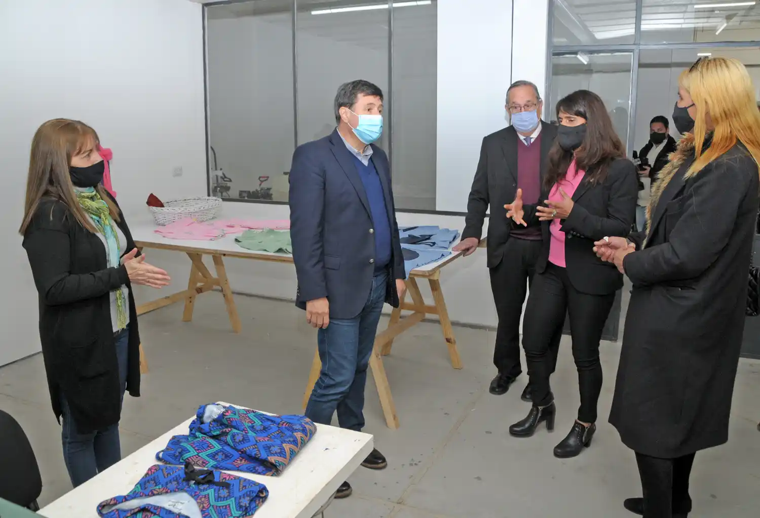 Con la presencia del ministro Daniel Arroyo, se puso en marcha el Polo Productivo Social