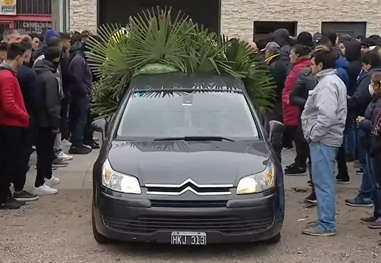 Último adiós a Potarski, el futbolista asesinado durante un asalto en La Matanza