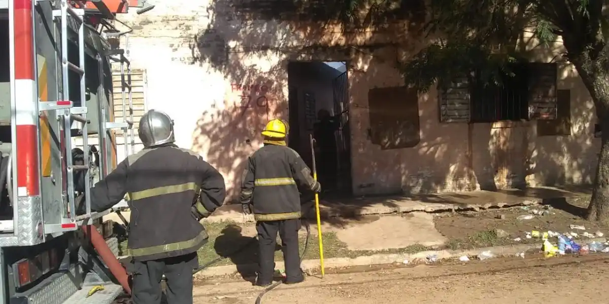 Sucediò en una propiedad ubicada en la calle Franco, entre patico Daneri y Montiel 
