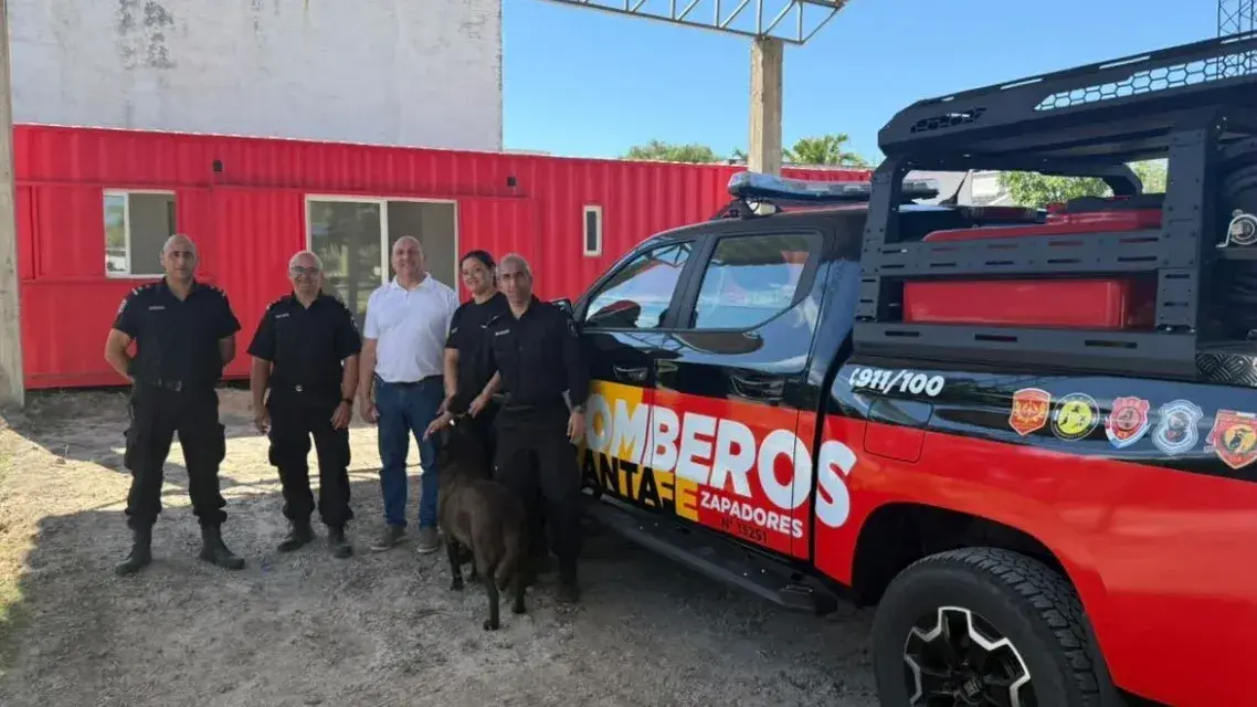 Bomberos Zapadores del norte santafesino recibieron equipamiento por más de $138 millones