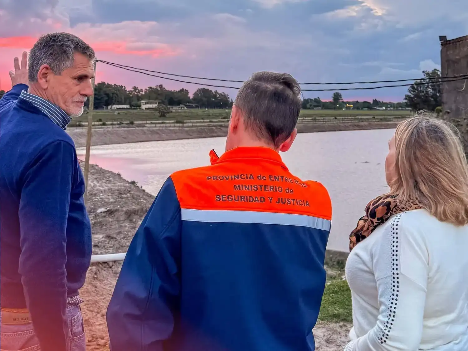 Gualeguay: supervisaron obras de prevención ante posibles contingencias climáticas