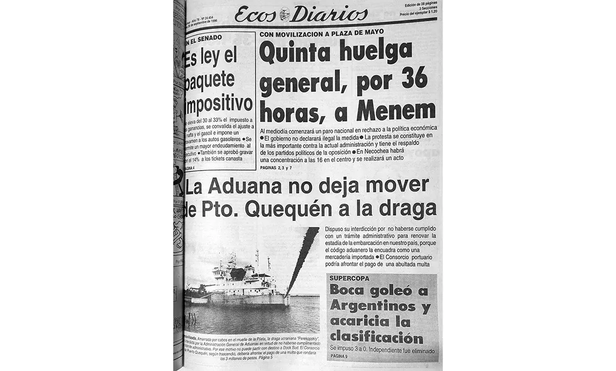 Jueves 26 de septiembre de 1996