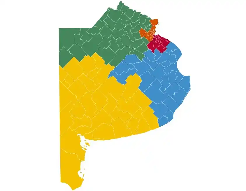 Resurge el proyecto para dividir Buenos Aires: Proponen partir La Matanza en dos y crear cinco nuevas provincias