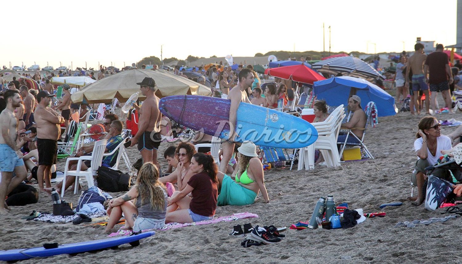 Térmica. La sensación llegó a los 35 grados
