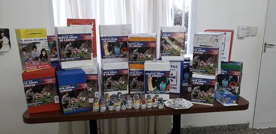 Más de 670 mil pesos recaudados en Crespo por la Colecta Anual de Cáritas