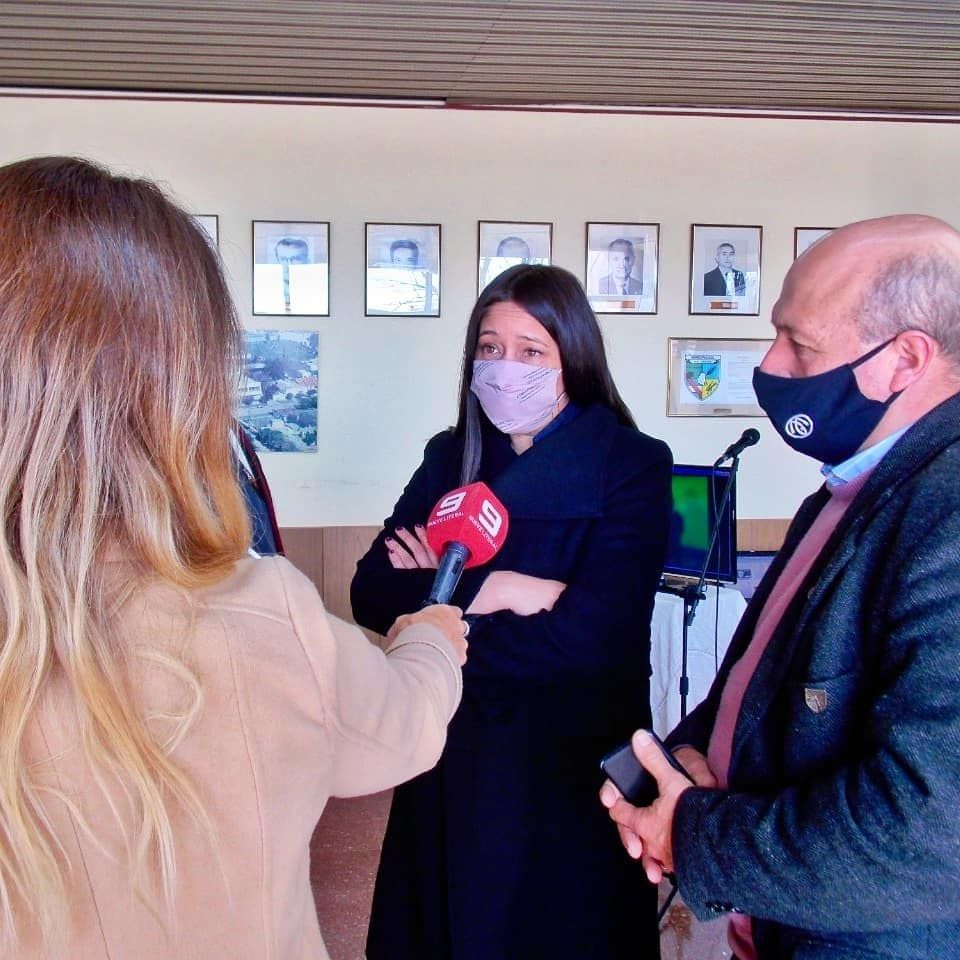 Rubattino participó de la apertura de sobre de la ampliación de la Red de Gas en Galarza