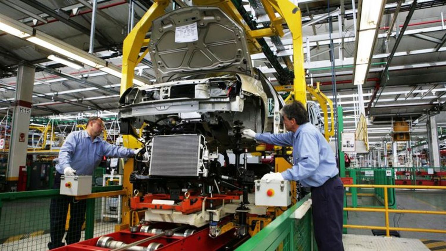 La producción industrial cayó un 0,6%