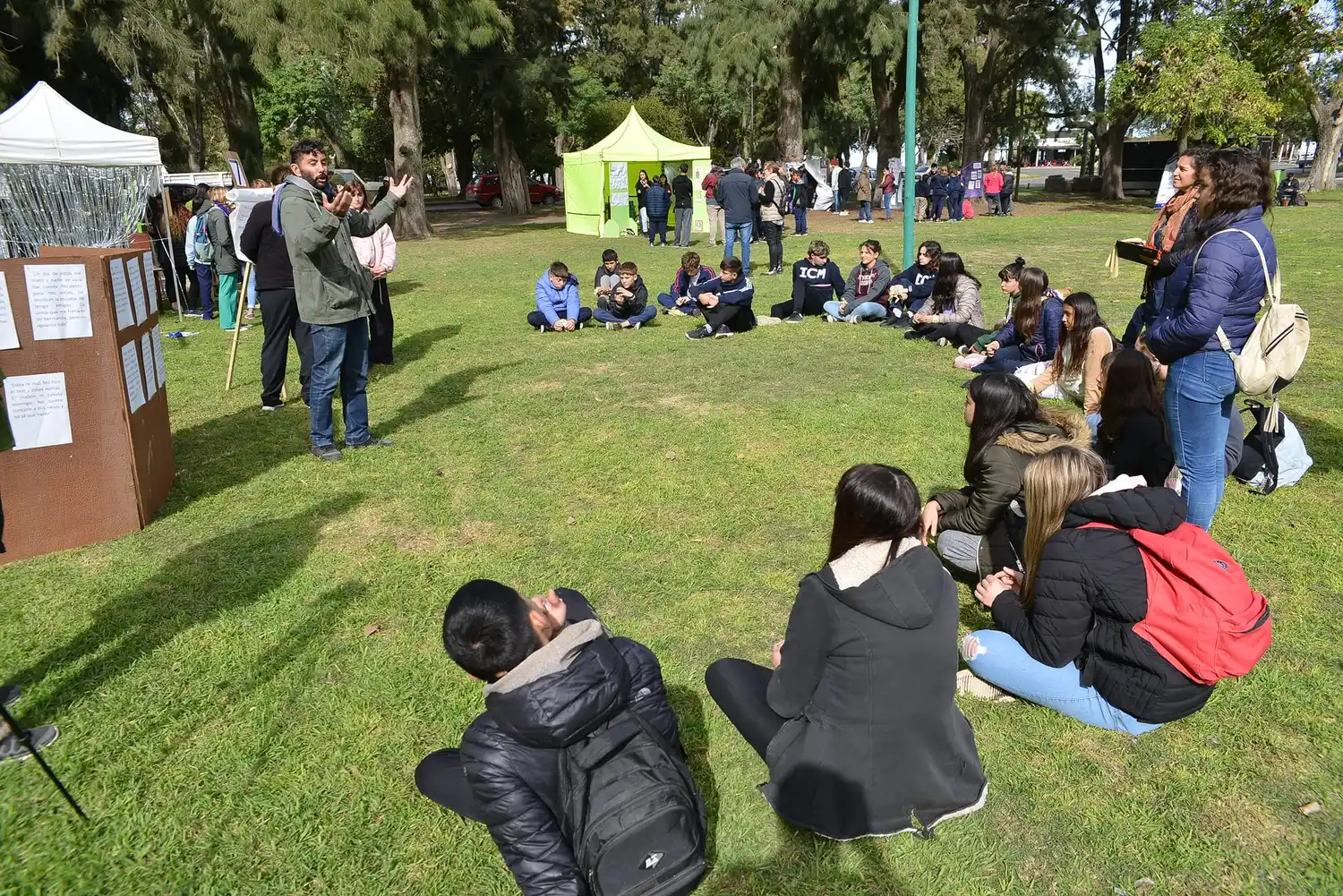 Más de 150 jóvenes de Chascomús participaron de una nueva jornada del Programa Líderes