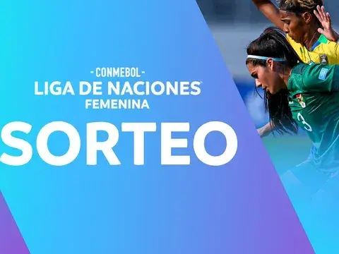 A las 14,se sortea la Liga de las Naciones Femenina de Fúbol.Foto:CONMEBOL