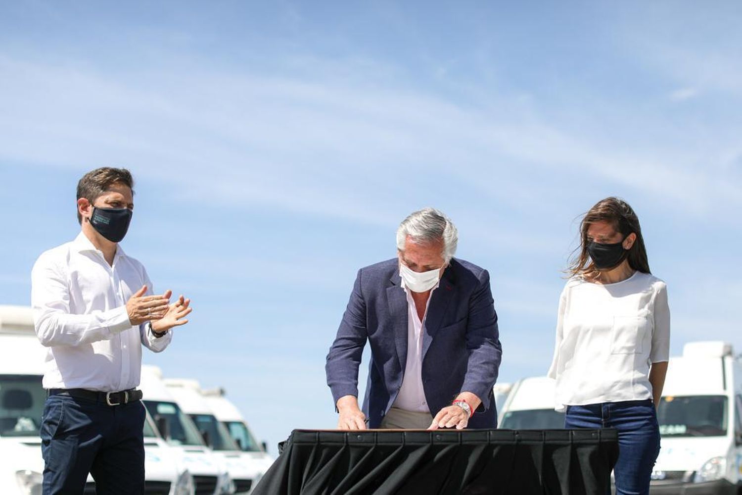 "Habrá un Estado presente que no los abandonará nunca más a los jubilados"