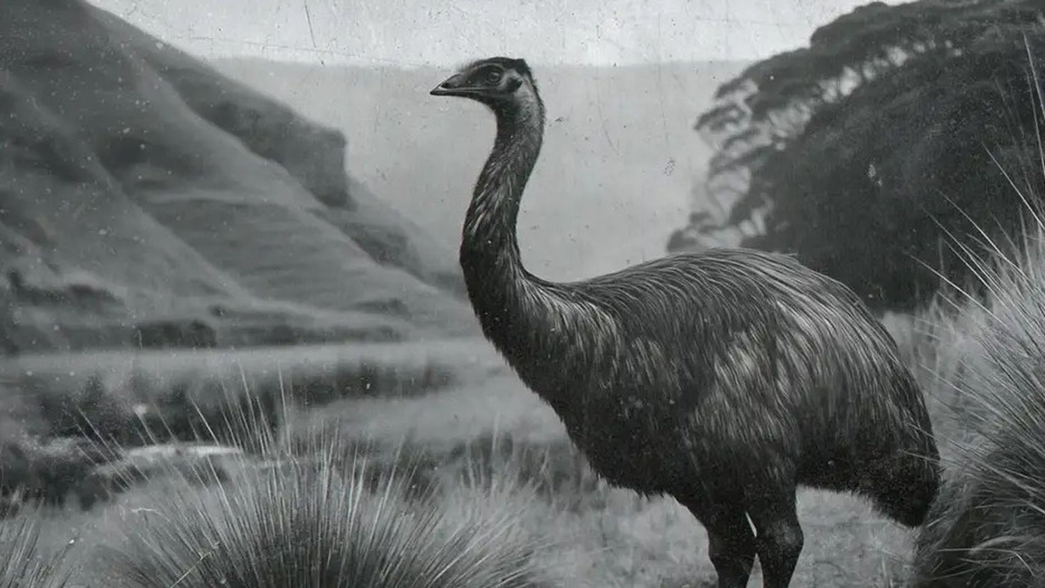 Una empresa busca “resucitar” al ave gigante moa que habitó Nueva Zelanda