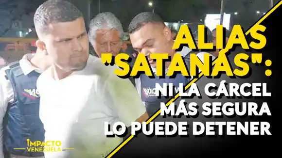 ALIAS «SATANÁS», uno de los criminales más peligrosos de Colombia: ni la cárcel más segura lo puede detener – VIDEO