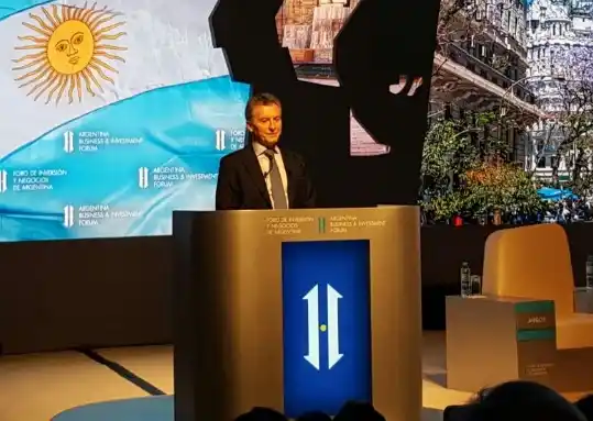 Macri inauguró la mini Davos con críticas al kirchnerismo