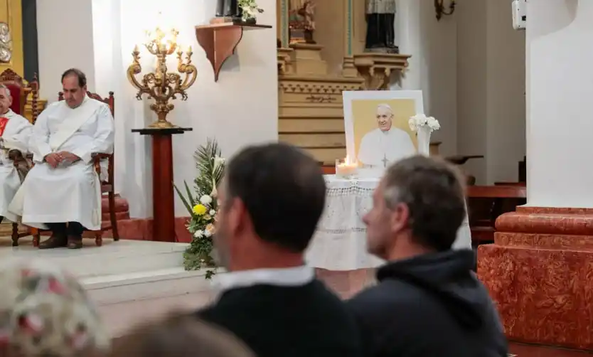 Achával participó de la misa de exequias por el Papa Francisco