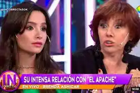 Nora Cárpena le preguntó a Brenda Asnícar por su relación con Tevez y la incomodó