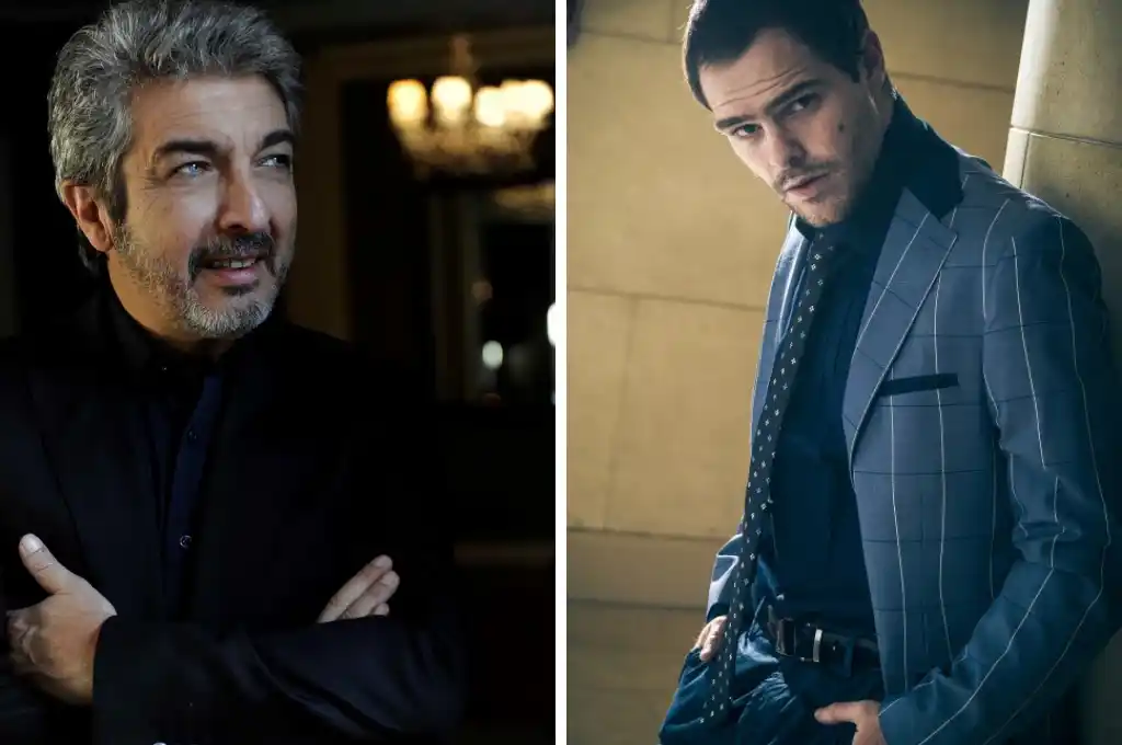 Ricardo Darín y Peter Lanzani filman una película en Rosario