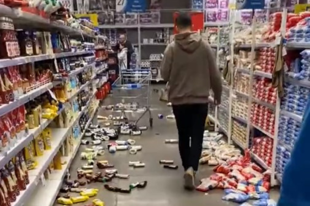 Al fenómeno se lo lo calificó como un sismo de mediana intensidad.