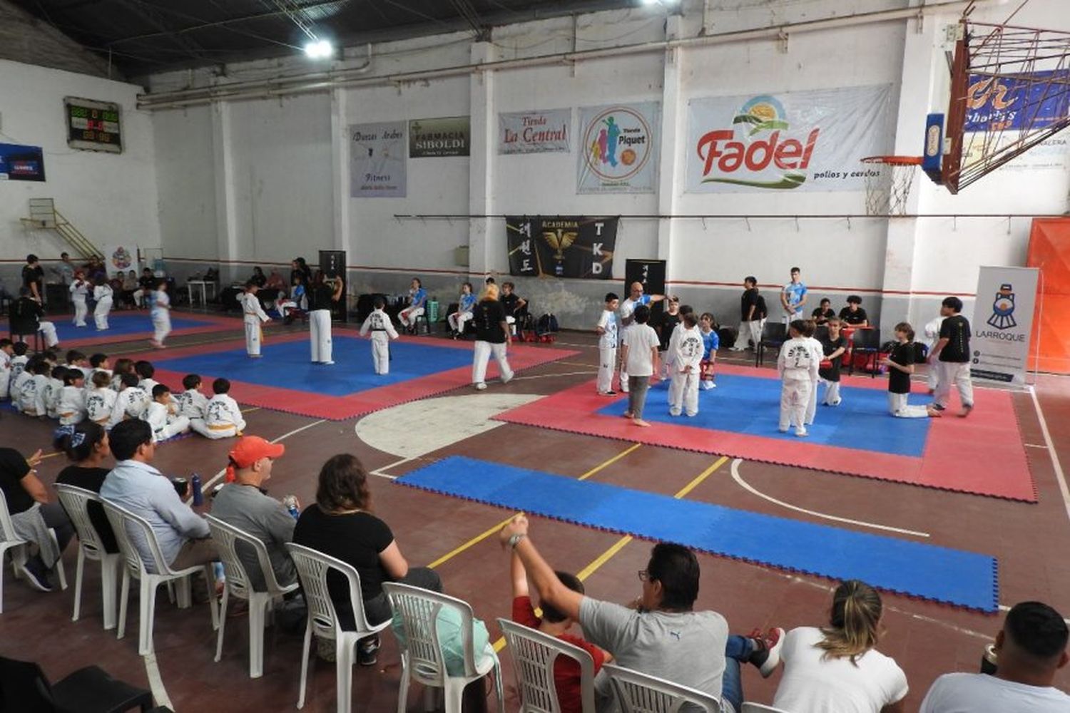 Larroque vivió el Primer Encuentro del Taller Municipal de Taekwon-Do