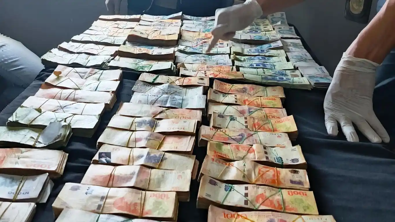 La Policía detuvo a un paraguayo con más de 50 millones de pesos