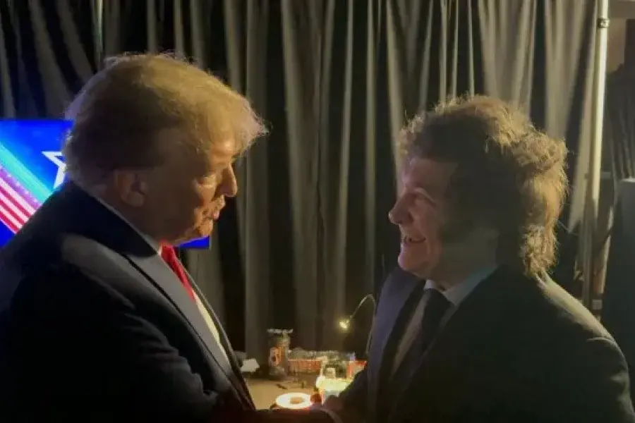 El elogio de Trump a Milei: "Está bajando la inflación muy rápido"