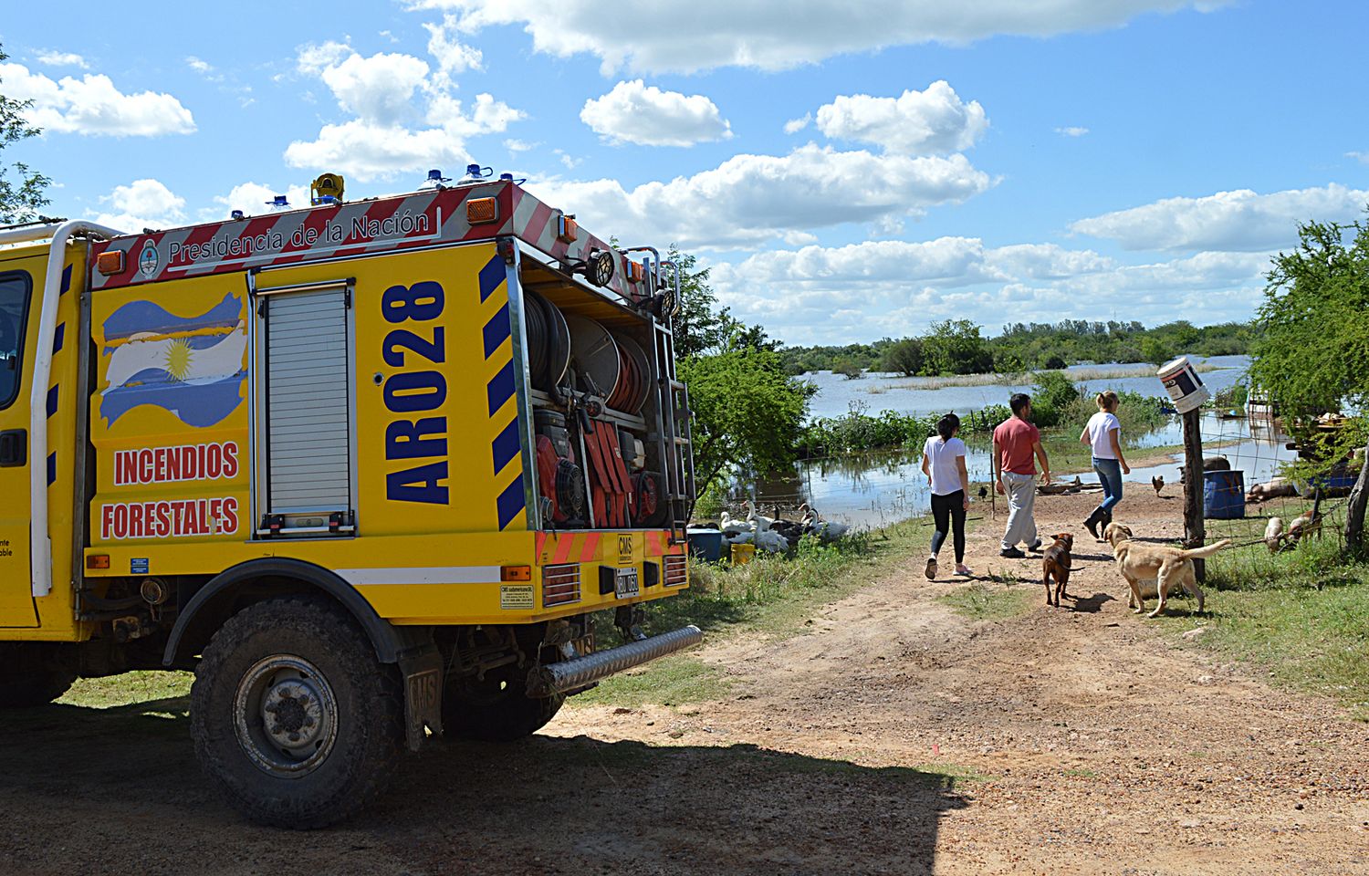 Crece el número de evacuados en Concepción del Uruguay