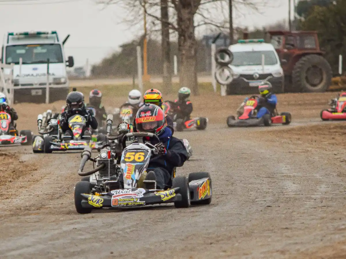 Corrieron en San Carlos Sud