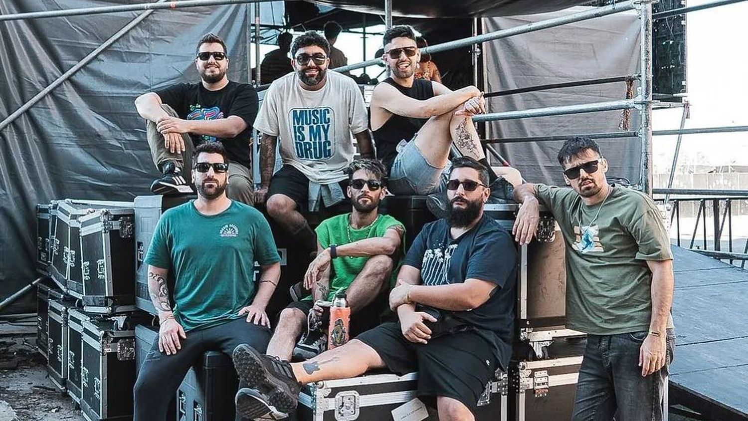 Cruzando el Charco. La banda se presentará en Necochea
