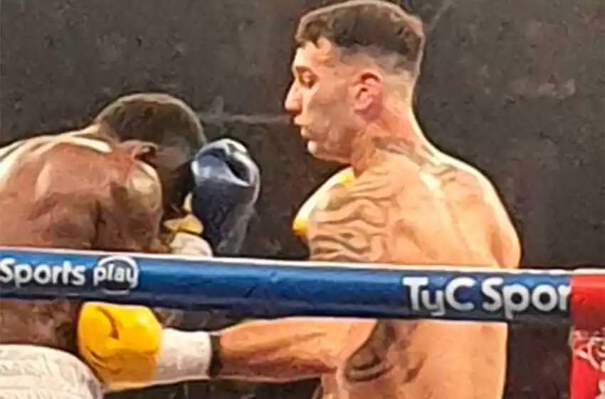 Zurda al hígado y título internacional para "El León" Acosta