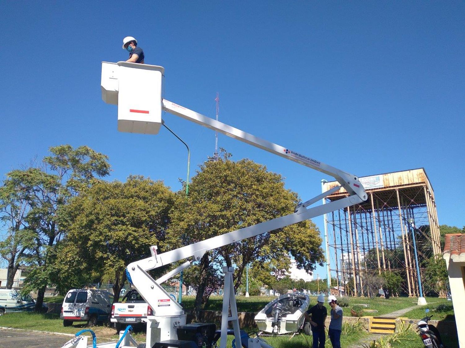 Nuevo equipamiento operativo para instalaciones de agua potable y cloacas