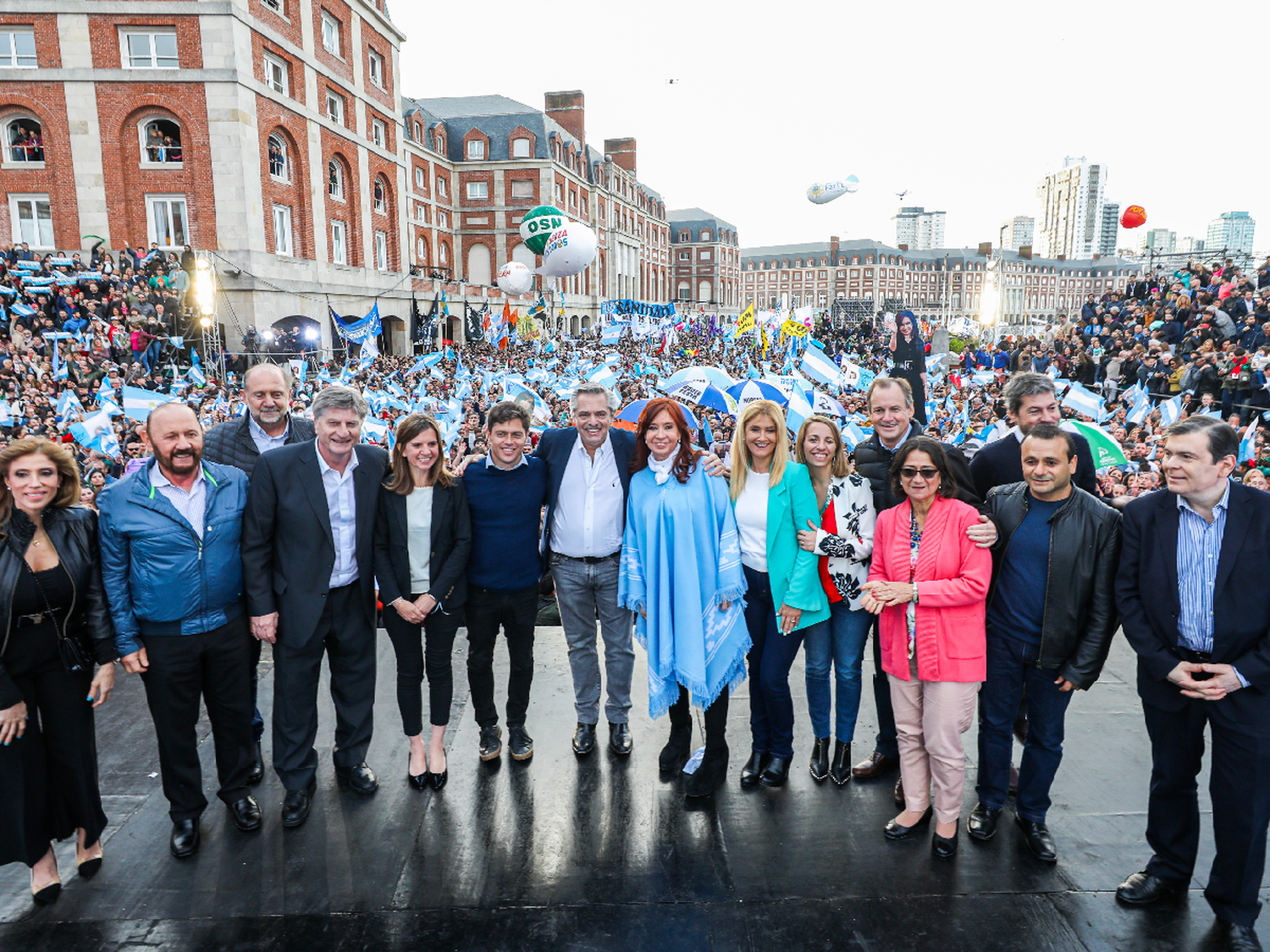 El Frente de Todos cerró la campaña en Mar del Plata