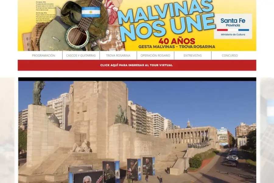 La provincia lanza la plataforma web “Malvinas nos une”
