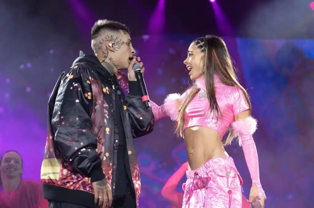 El llamativo mensaje de L-Gante a Tini Stoessel