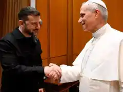 León XIV recibió a Zelenski y le ofreció negociar en el Vaticano