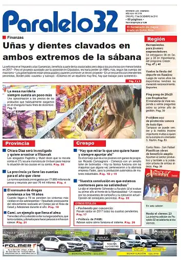 Por las Fiestas, Paralelo 32 se adelanta y sale este viernes