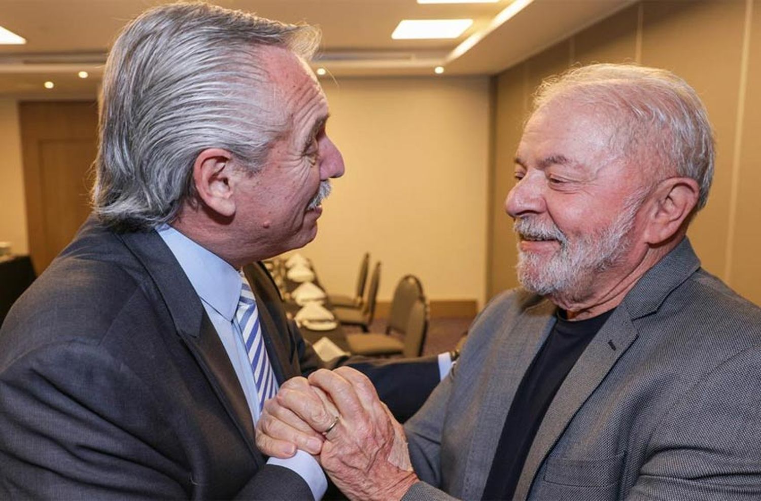 Alberto Fernández con Lula Da Silva: «Que sea nuevamente presidente es una buena noticia para Argentina»