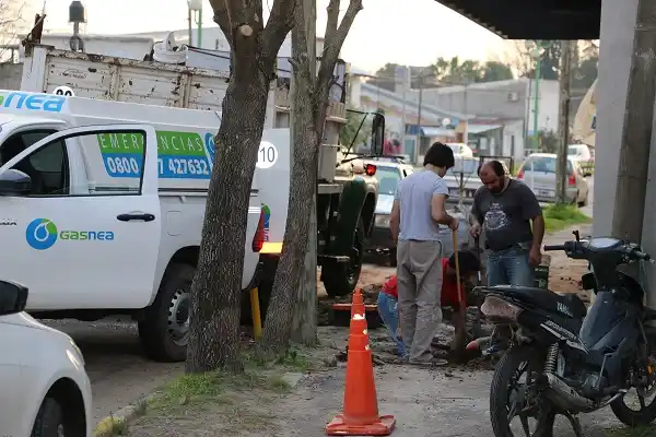 Un escape de gas originó un susto entre los vecinos