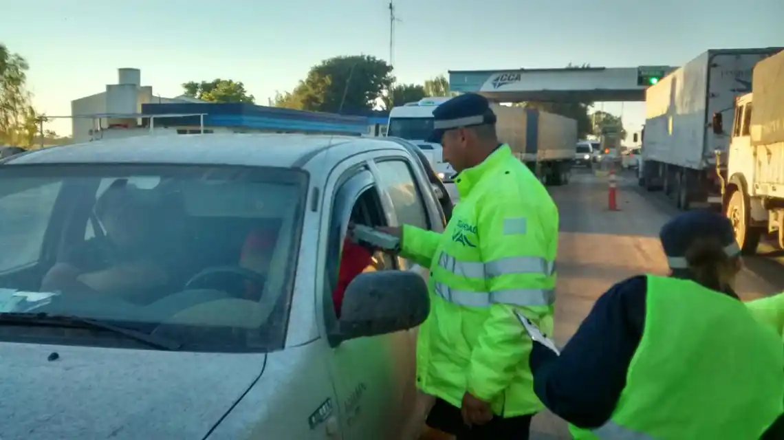 La APSV realizó 1770 controles vehiculares el fin de semana largo