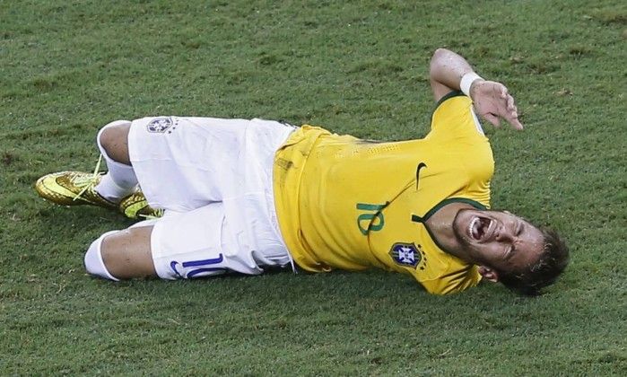Brasil 2014: Neymar lesionado queda fuera del mundial