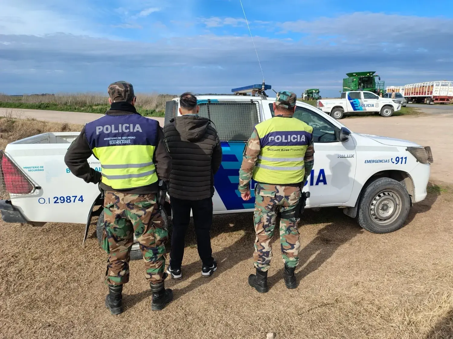 En el operativo en la ruta nacional 228, fue arrestado el imputado por el delito de "evasión"