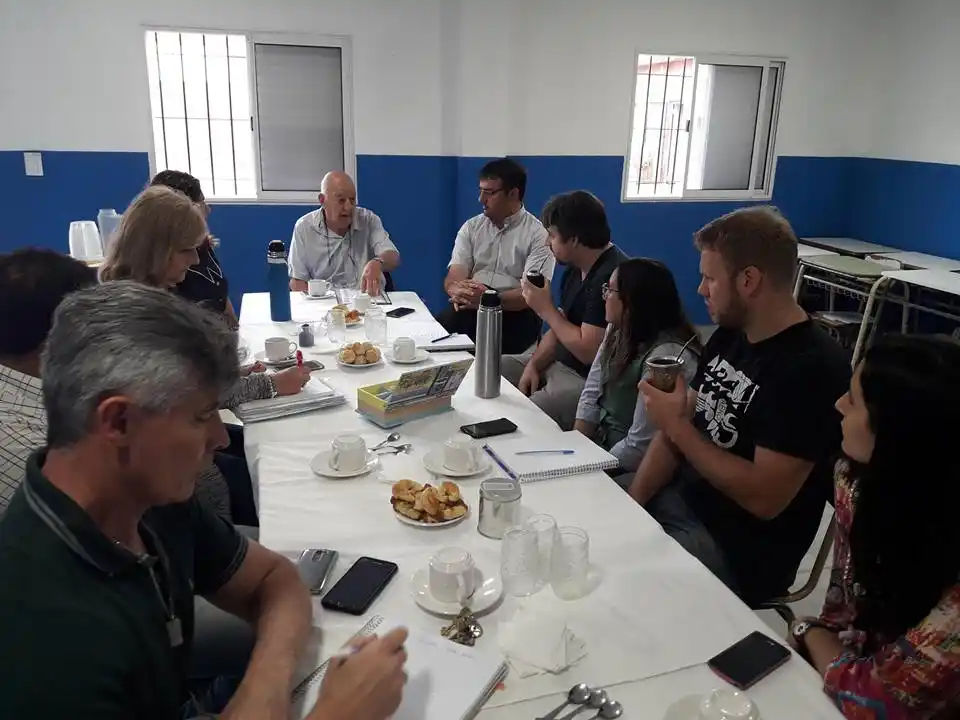 Reunión por seguridad en barrio La Loma