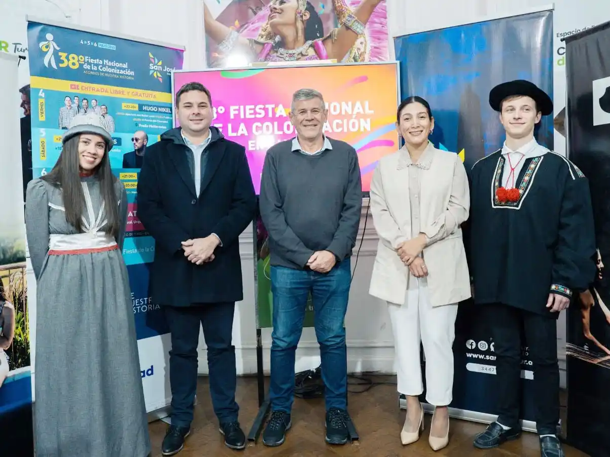 San José presentó en Paraná la 38ª Fiesta Nacional de la Colonización