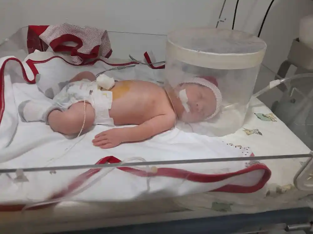 El primer bebe del año se llama Faustino