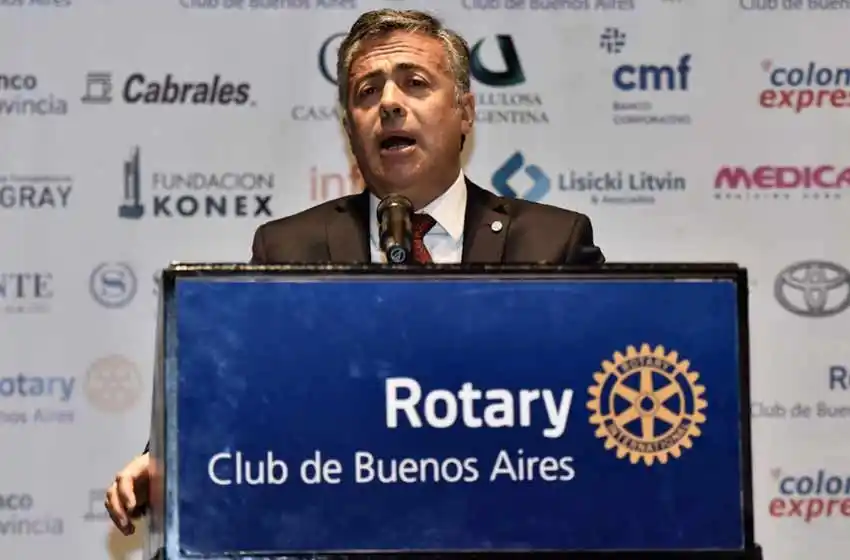 Cornejo, presidente de la UCR: «Da igual si es un golpe de Estado o no»