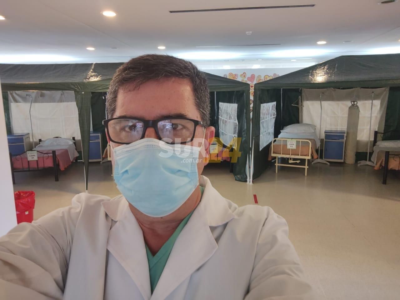Alzari: “Desde el martes hay solo una cama disponible en UTI y la mitad de los internados son de Venado”