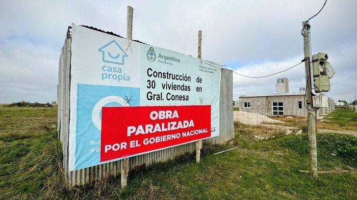 Obras de viviendas paralizadas